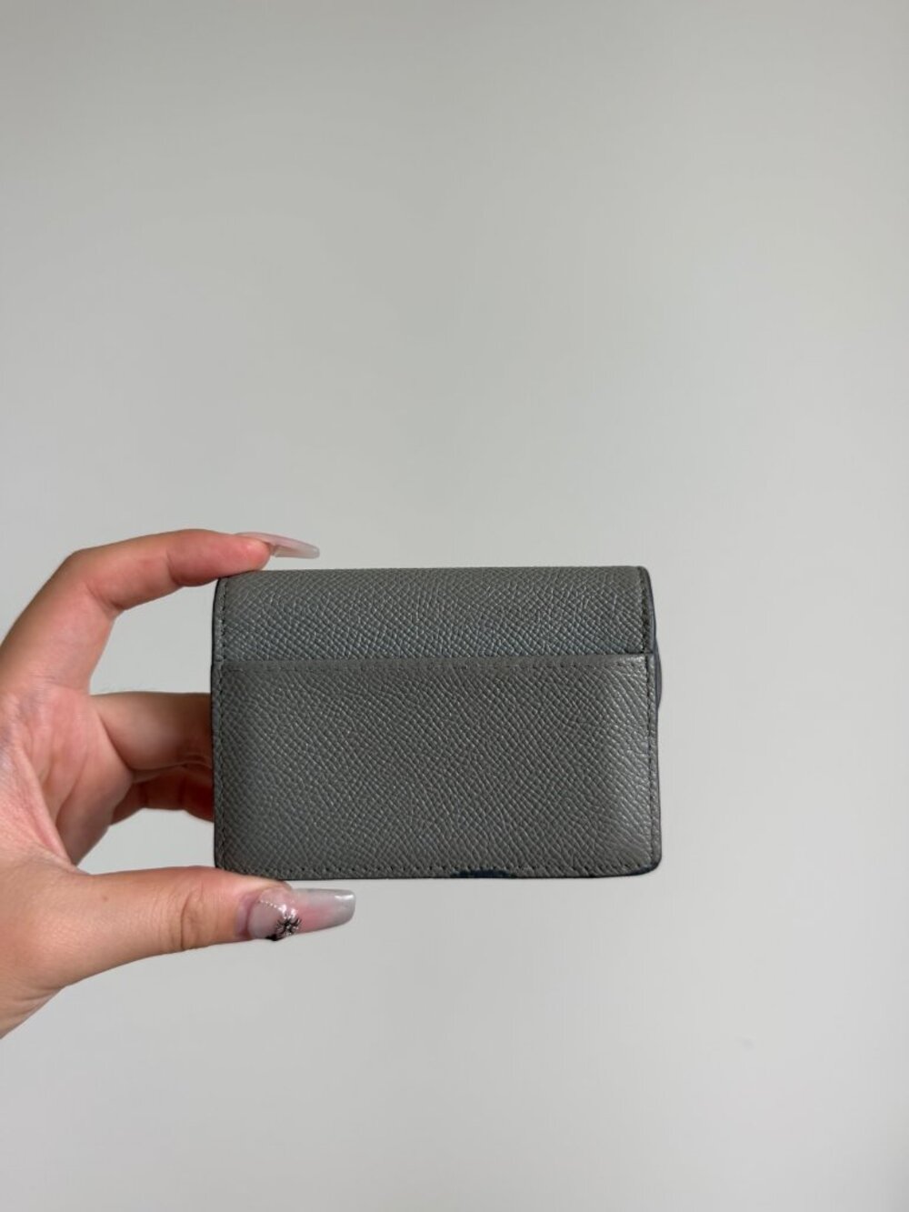 Dior Saddle Bloom Card Holder Grey - Picture 2 of 6